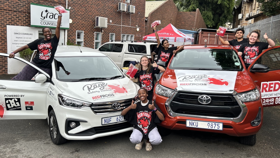 Big thanks to Bidvest McCarthy Toyota Ballito and the team for donating a vehicle ensuring our teams are in the right place at the right time during Ballito Rage Festival.